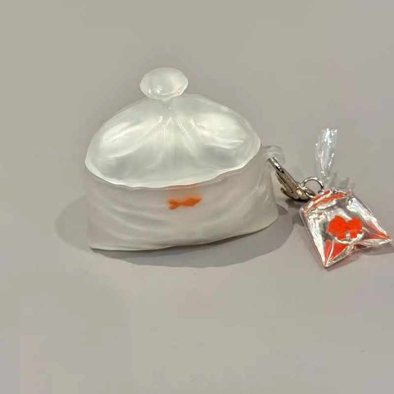 Bolsa Goldfish compatível com 4ª capa Pro2 A Apple sem fio Bluetooth fone de ouvido capa Huaqiangbei 7ª geração_voghion.com