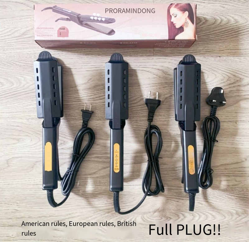 Glätteisen für glattes Haar mit doppeltem Verwendungszweck, konstante Temperatur, tragbarer Air-Pony-Lockenstab_voghion.com