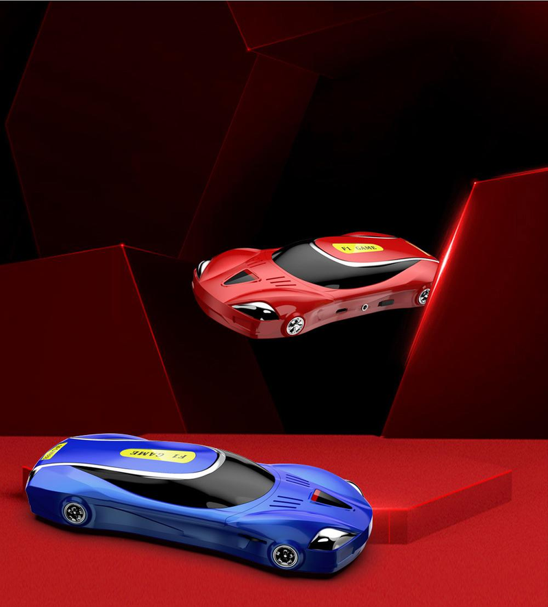 Nouvelle console de jeu portable de voiture de sport, modèle de voiture rétro nostalgique, mini console de jeu double 620 pour enfants_voghion.com