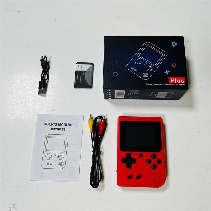 Retro-Mini-Handheld-Spielekonsole 400 in 1 mit 2,4-Zoll-Bildschirm, klassische TV-Spiele für Kinder und Erwachsene, tragbares Gaming-Geschenk für Familie und Freunde_voghion.com