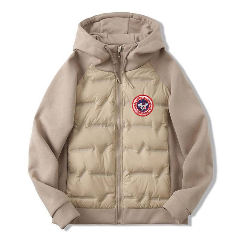 Men's Clothing 25 New Autumn And Winter High-quality Embroidered Badge Warm Hooded Thickened Cotton Jacket_voghion.com