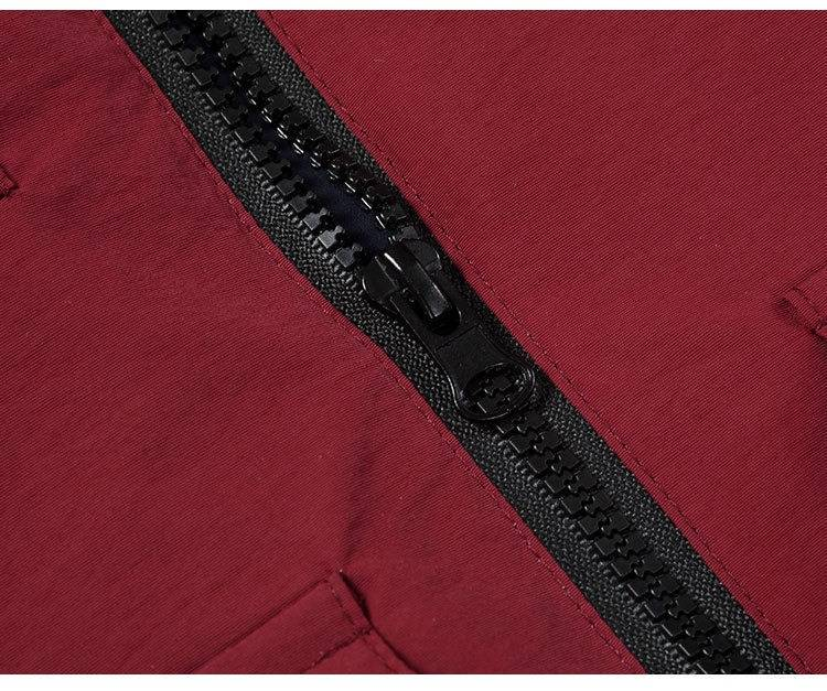 High-Visibility Safety Vest For Emergency & Volunteer Work - Lightweight Polyester Zip-Up With Multiple Utility Pockets_voghion.com