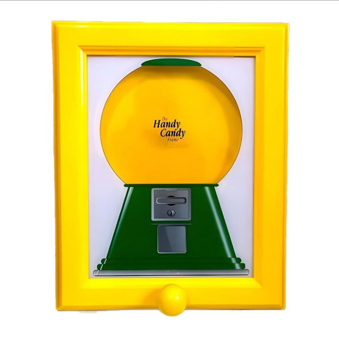 New RARE Vintage The Handy Candy Dispenser Photo Frame_voghion.com