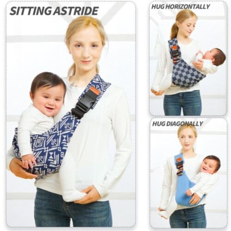 Marsupi porta-bebè leggeri con tracolla regolabile per neonati e bambini piccoli, accessori da viaggio multifunzionali per bambini piccoli_voghion.com