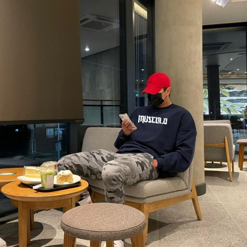 Sonbahar ve Kış Yuvarlak Yaka Fitness Koşu Antrenmanı, Uzun Kollu Alt Gömlek, Brother Pamuklu Spor Sweatshirt, Erkek_voghion.com