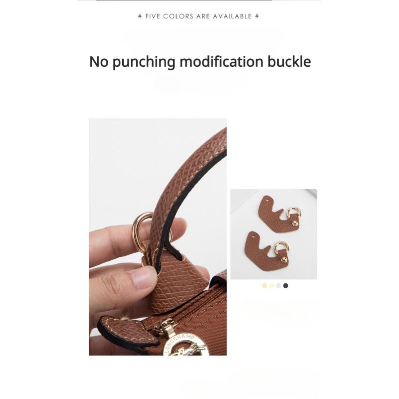 Bag Straps Set For Long champ Leather Accessories Diy Mini Transformation Punch Free Shoulder Crossbody Conversion_voghion.com