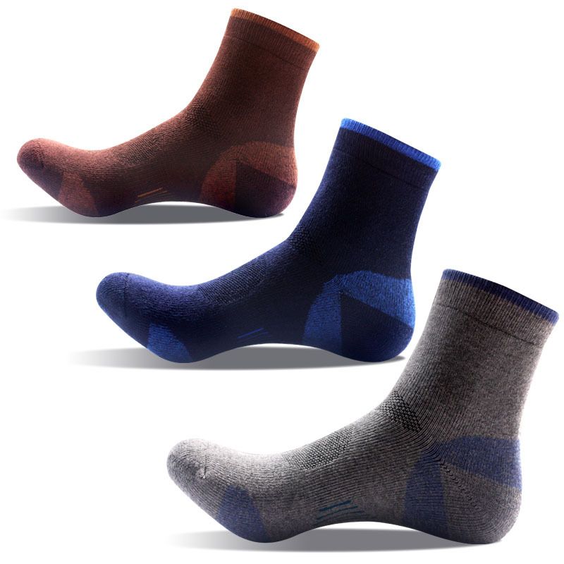 2025d Towel Men Autumn Mid-Calf Cotton Sports New Men's Winter Ski Socks_voghion.com