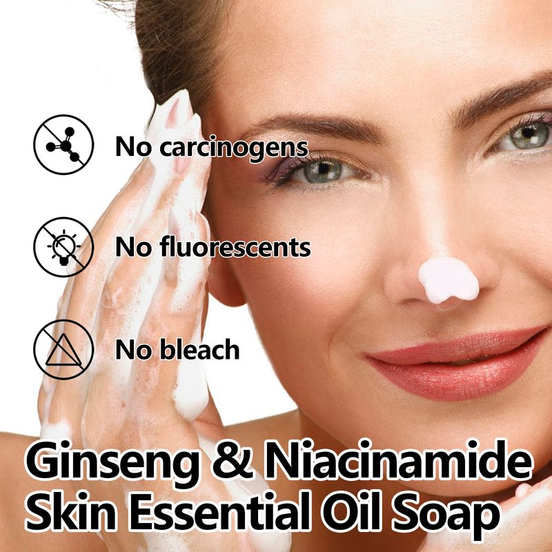 EELHOE Ginseng repairs skin barrier acne with ginseng essential oil soap_voghion.com