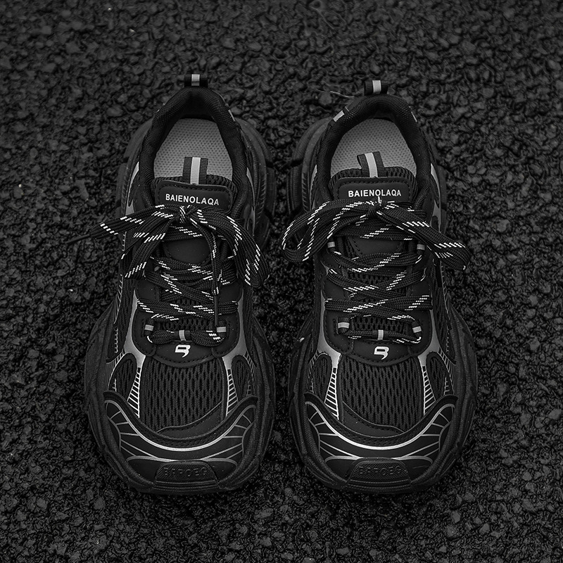 Zapatillas deportivas para hombre, informales, de malla transpirable, con suela gruesa y aumento de altura, generación YH917, 2025_voghion.com