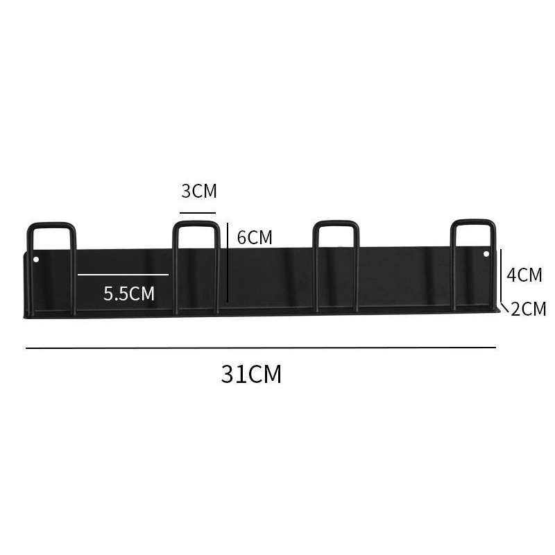Andere Küchenspezialwerkzeuge Keine Bohrer Wandhalterung Becherhalter Hängende Zahnbürste Teetasse Organizer mit Trockengestell_voghion.com