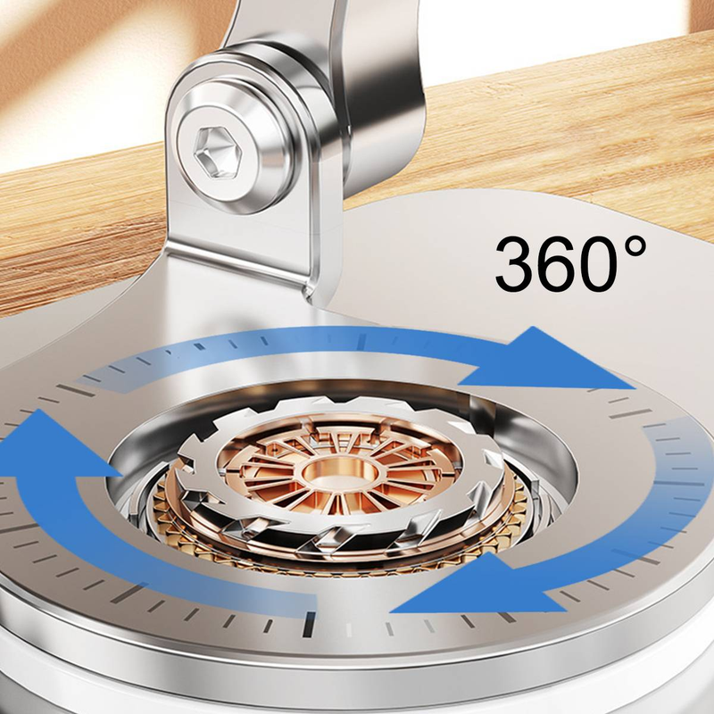 360° drehbarer Tablet-Ständer für iPad, verstellbarer, faltbarer Tablet-Halter, Telefonständer aus Aluminium_voghion.com