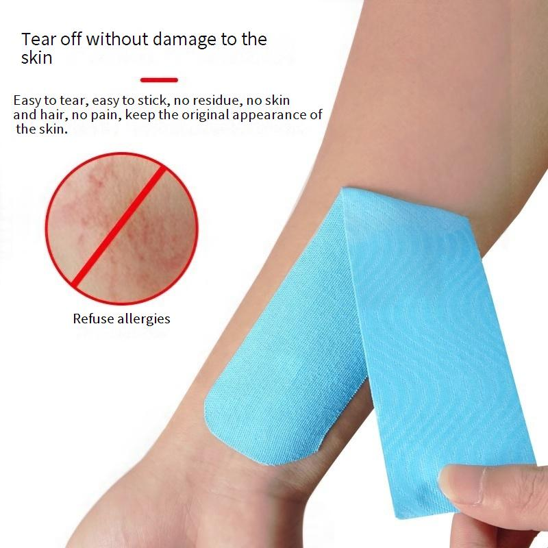 Facial Muscle Tape For Wrinkles - Anti-Aging Forehead, Frown & Smile Lines Support - Breathable Elastic Kinesiology Tape For Sleep & Daily Use_voghion.com
