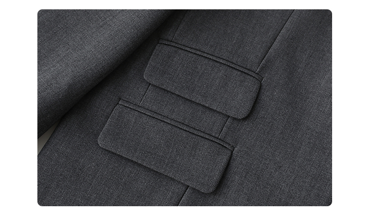 CHICVEN Donna Office Lady Blazer Polsino Ricamo Spalla Larga Abito in Twill Capispalla Donna Autunno Capispalla Elegante Top_voghion.com