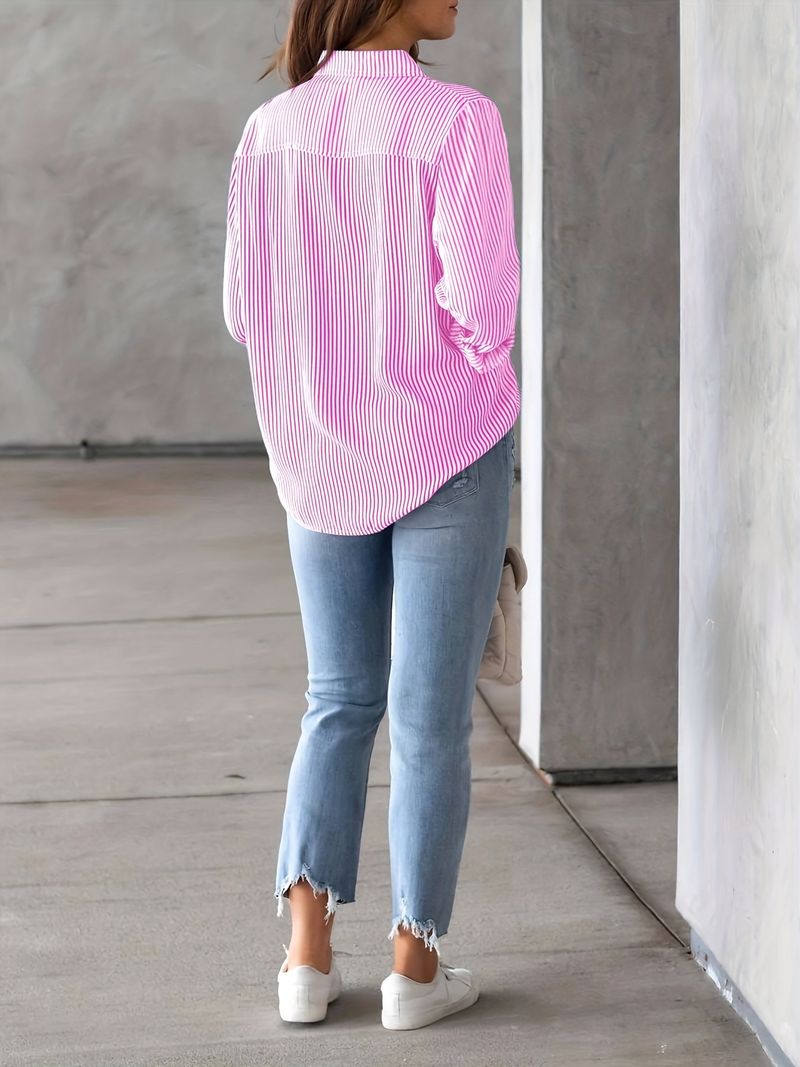 Damenbekleidung Oberteile Lockere, lässige Langarmshirts für Damen_voghion.com