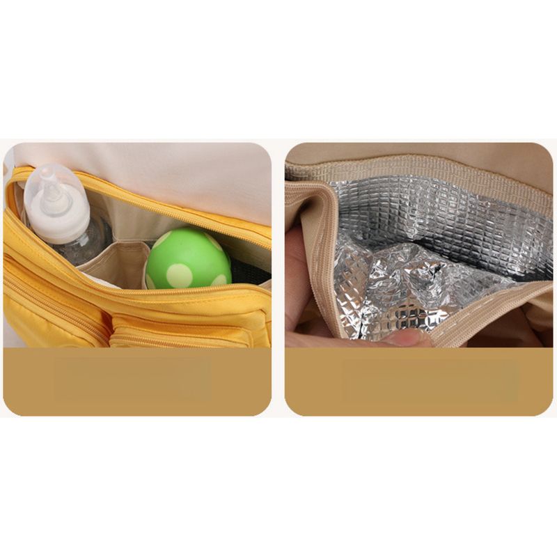 Multifunktionale, tragbare Mama-Tasche für Mütter, vielseitig einsetzbar, große Kapazität, wasserdicht, Mama-Tasche zum Tragen des Babys auf Reisen_voghion.com