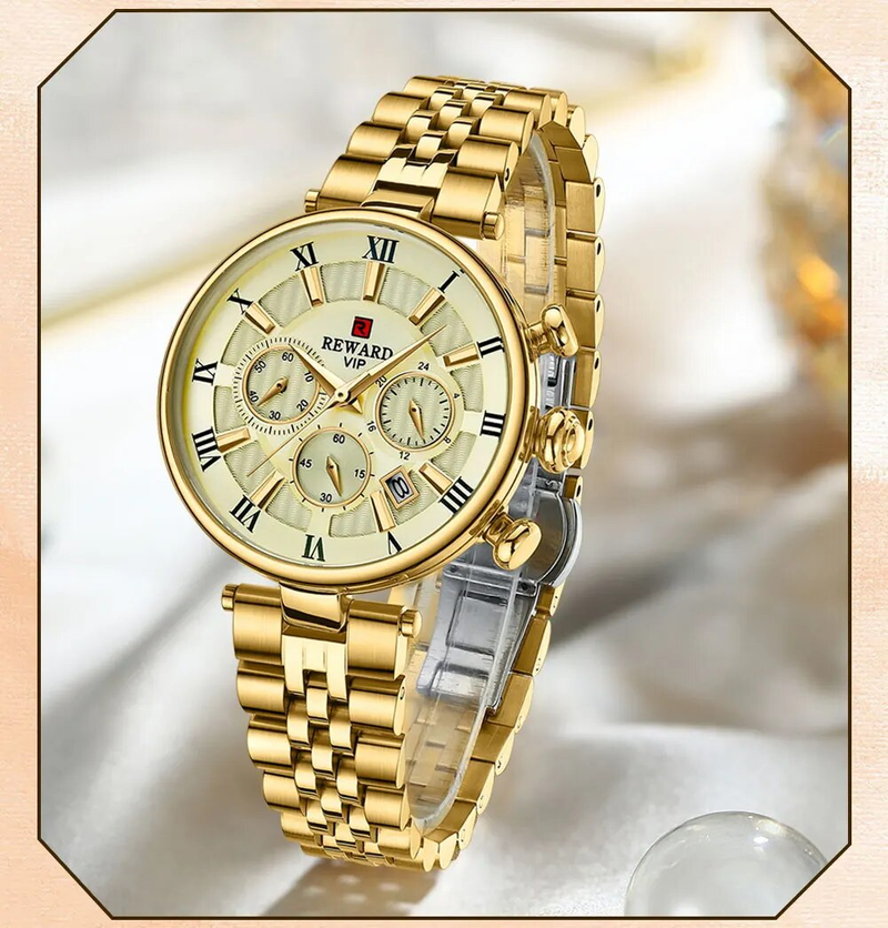 VIP Women Quartz Watch Fashion Multi-functional Business Wrist Watch High Quality Wristwatches Gift for Wife Sisters_voghion.com