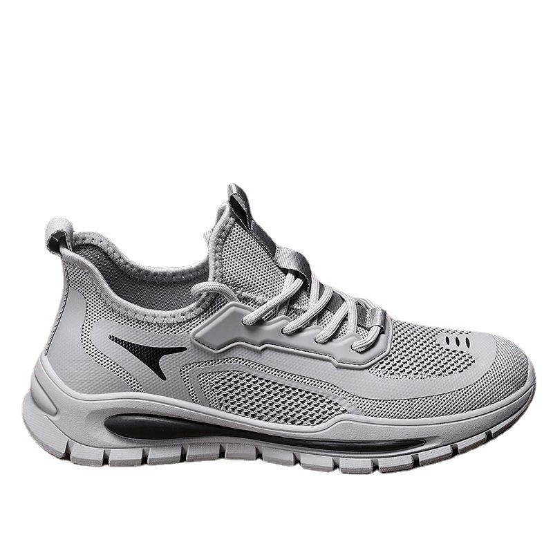 Unbeatable Quality Feizhi New Versatile 2024 Summer Men's Work And Leisure Mesh Coconut Breathable Sports Running Shoes_voghion.com