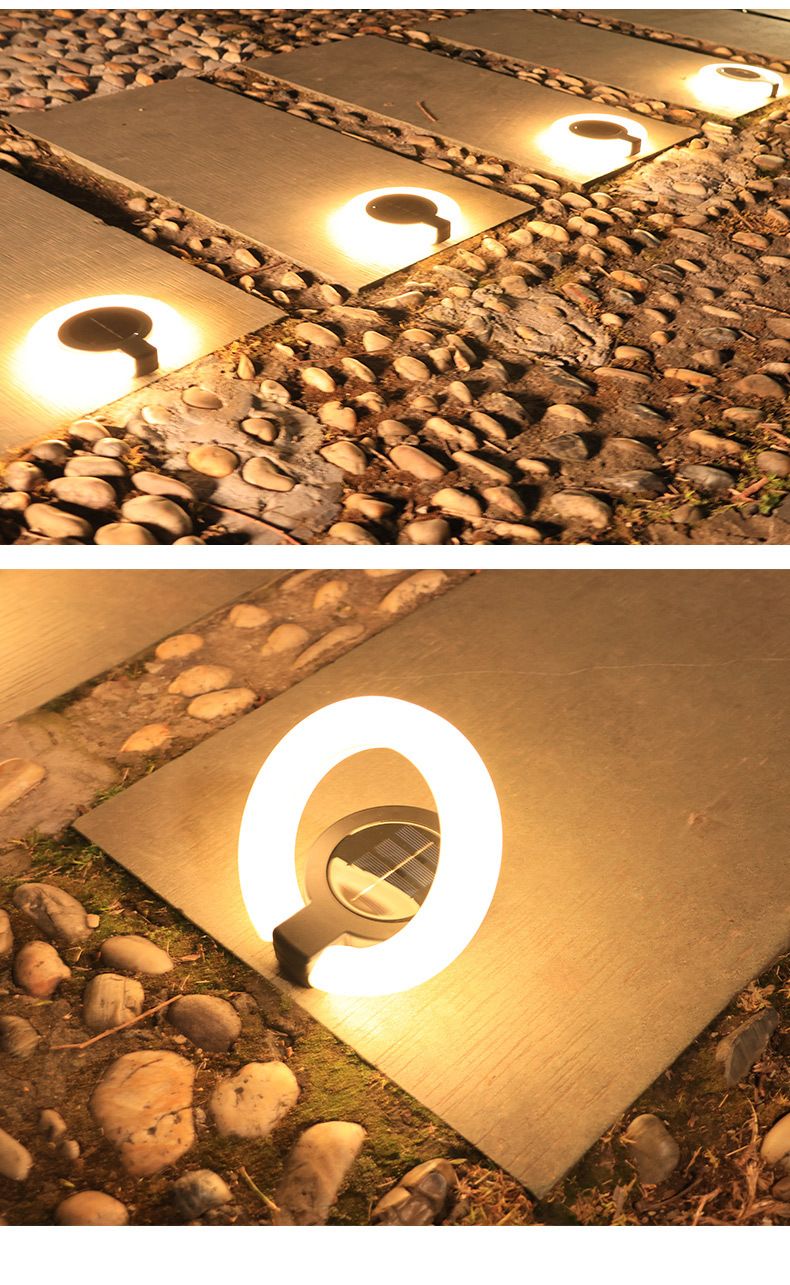 Solar In-Ground Spotlight – 180° Adjustable, IP67 Waterproof, Warm White (3000K), CE Certified, 6-12H Runtime_voghion.com