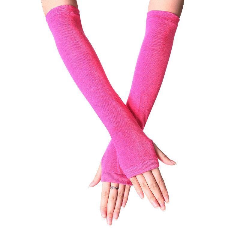 Korean Style Autumn Winter Cute Knitted Fingerless/Semi-Finger Warmers Fashionable Wrist_voghion.com