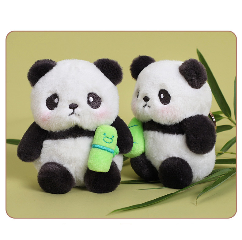 Míč Panda Přívěsek Taška Klíčenka Plyšová hračka Panenka Batoh Zvířátko Přívěsek panenka Dárek k narozeninám_voghion.com
