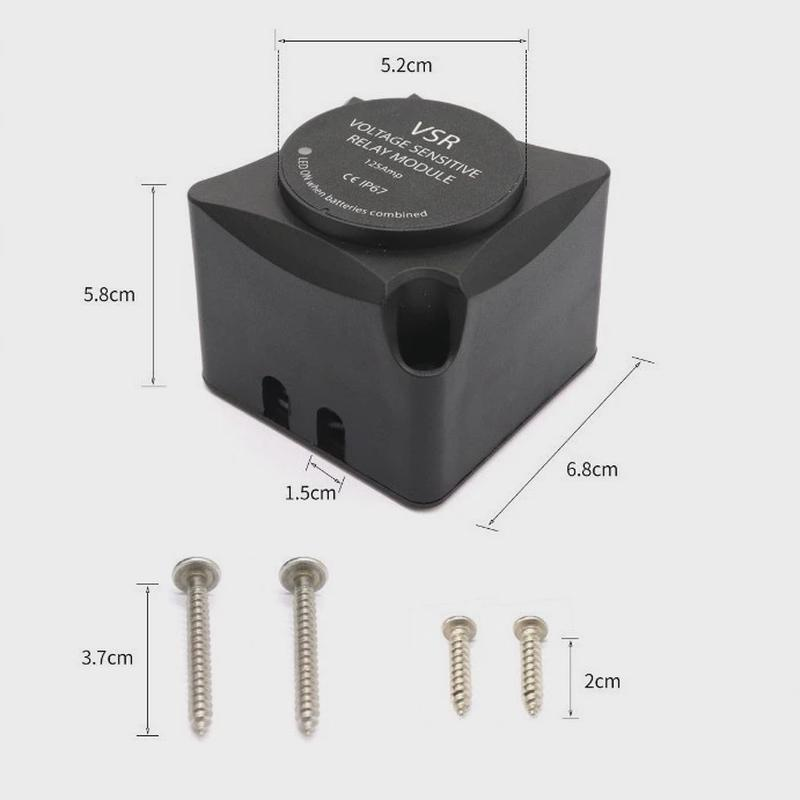 Vari interruttori di ricarica 12V24V/RV/nave, isolatori intelligenti per doppia batteria, relè sensibili alla tensione_voghion.com