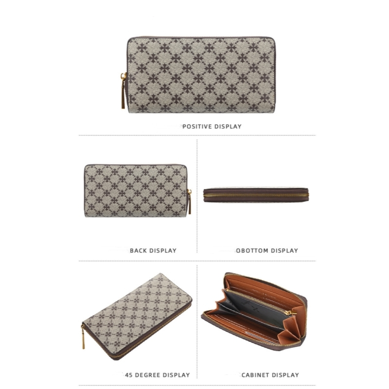 2020 neue Lange Frauen Sommer Marke Top Qualität PU Brieftaschen 12 Karte Halter Mode Weibliche Geldbörse Brieftasche Für Mädchen_voghion.com