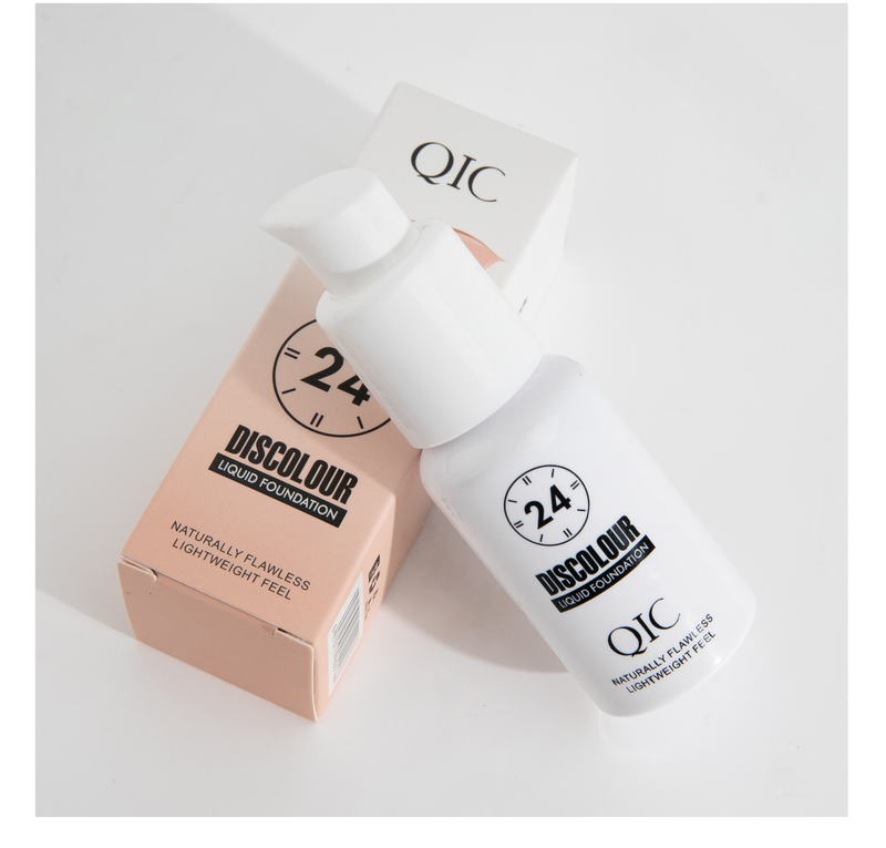 QIC Qini ısıtıcı cilt sıvı fondöten doğal maske aydınlatıcı set kapatıcı renk değiştiren BB krem makyaj_voghion.com