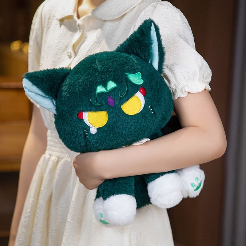 Cat Xiongmao Plush Large Doll Cute And Soft Stuffed Toy For Genshin Impact Fans Gift For Youth 42cm Years Size_voghion.com