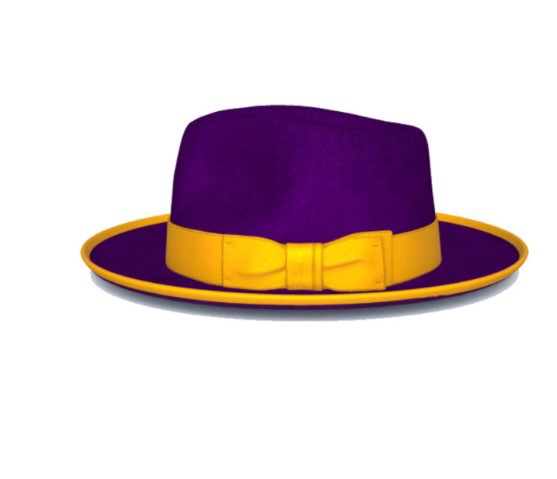 Wool felt hat Men's top hat Feather Classic gentleman retro style Wool jazz hat England_voghion.com
