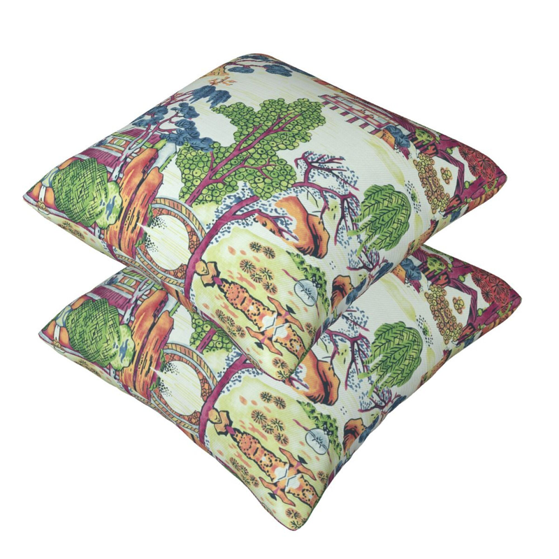 Copricuscino per divano Federa in lino Federa decorativa 2 pezzi_voghion.com