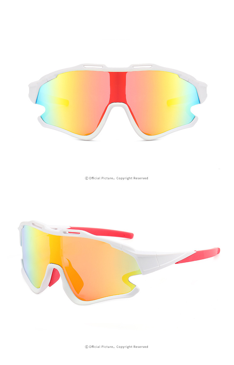 Lunettes de soleil de cyclisme éblouissantes, nouvelle mode, pour hommes et femmes, lunettes de soleil de cyclisme, sports de plein air_voghion.com