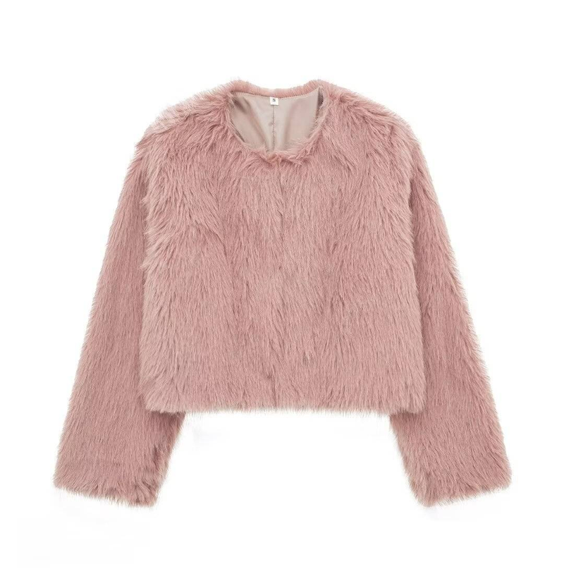 Damen Lammwolle Verdickter Mantel Für Frauen Herbst Neuer Pelzmantel_voghion.com