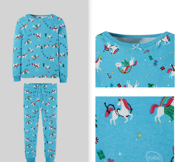 Ropa para madres e hijos, ropa para niños pequeños y medianos, pijamas para bebés con estampados bonitos, traje de dos piezas, camisa de fondo, ropa para niños_voghion.com