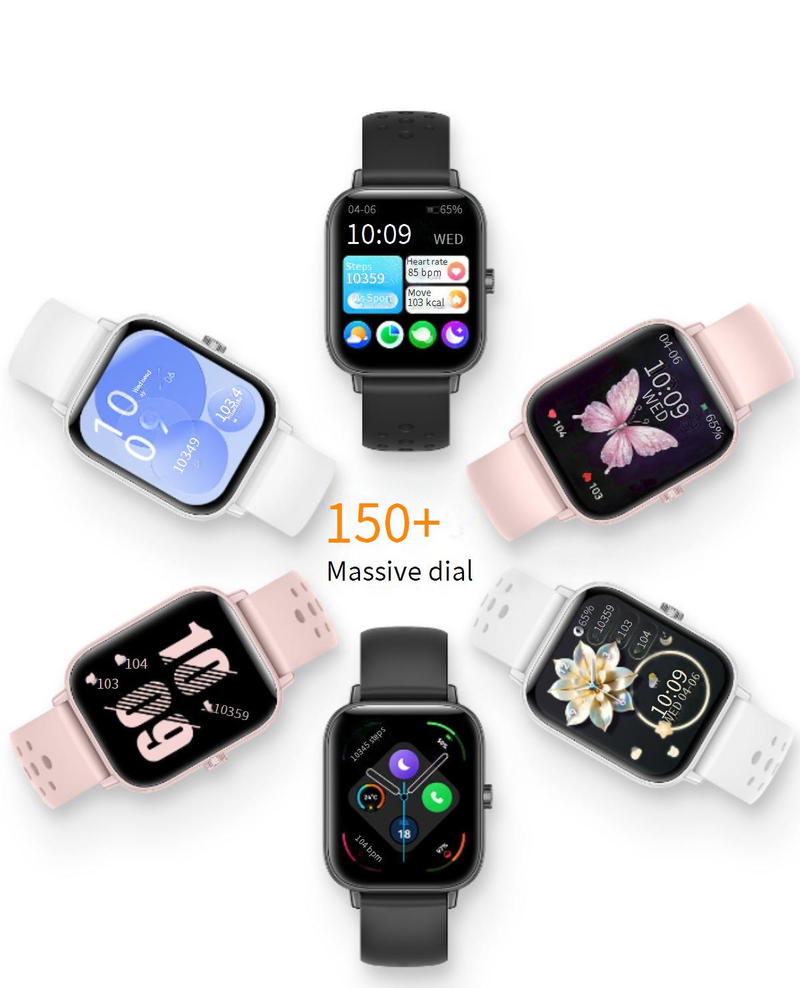 Smart Watches New Ultra Thin Smart Watch I128 Call Bluetooth Sports Pedometer Monitoring Heart Rate Blood Oxygen IP68 Waterproof_voghion.com