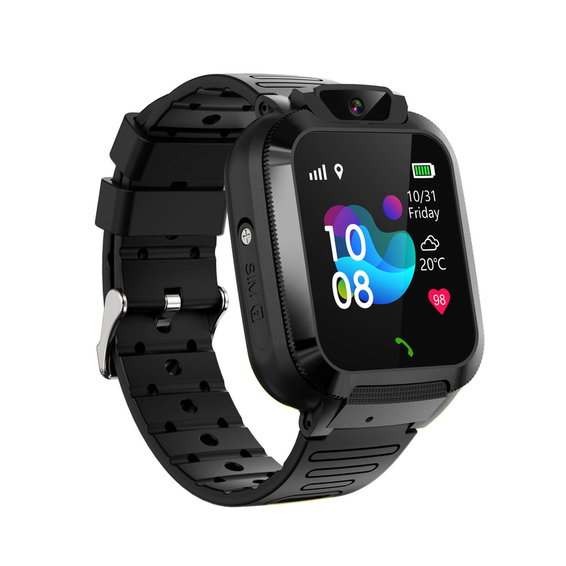 Smartwatch für Kinder mit GPS-Tracker, Kamera, Touchscreen und mehrsprachiger Unterstützung – wasserfest, Zwei-Wege-Telefonie, Kindersicherung_voghion.com