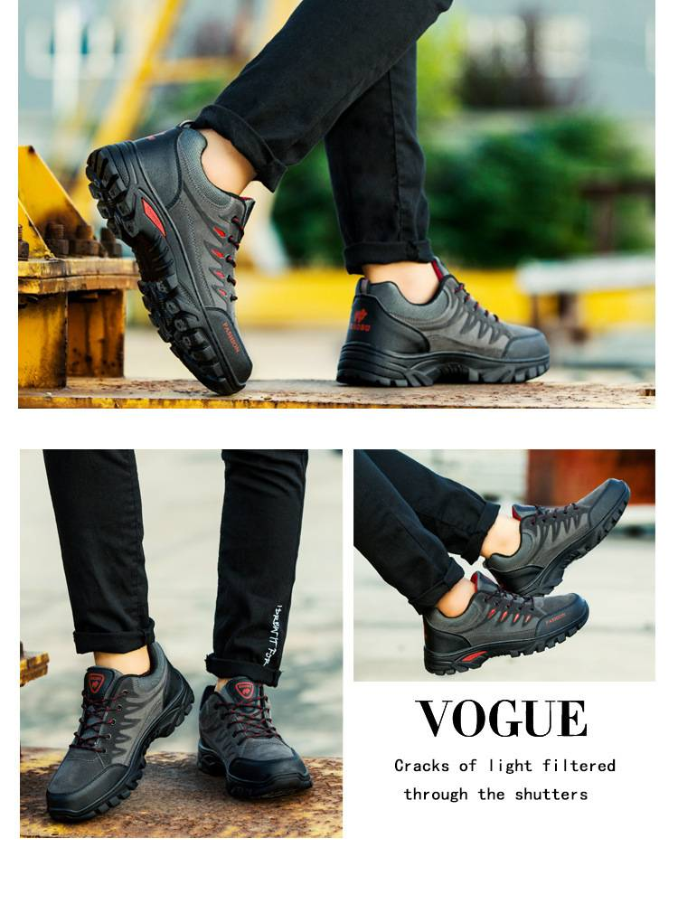 Zapatos de senderismo para exteriores, de punta redonda y tacón plano, cálidos y cómodos, resistentes al frío._voghion.com