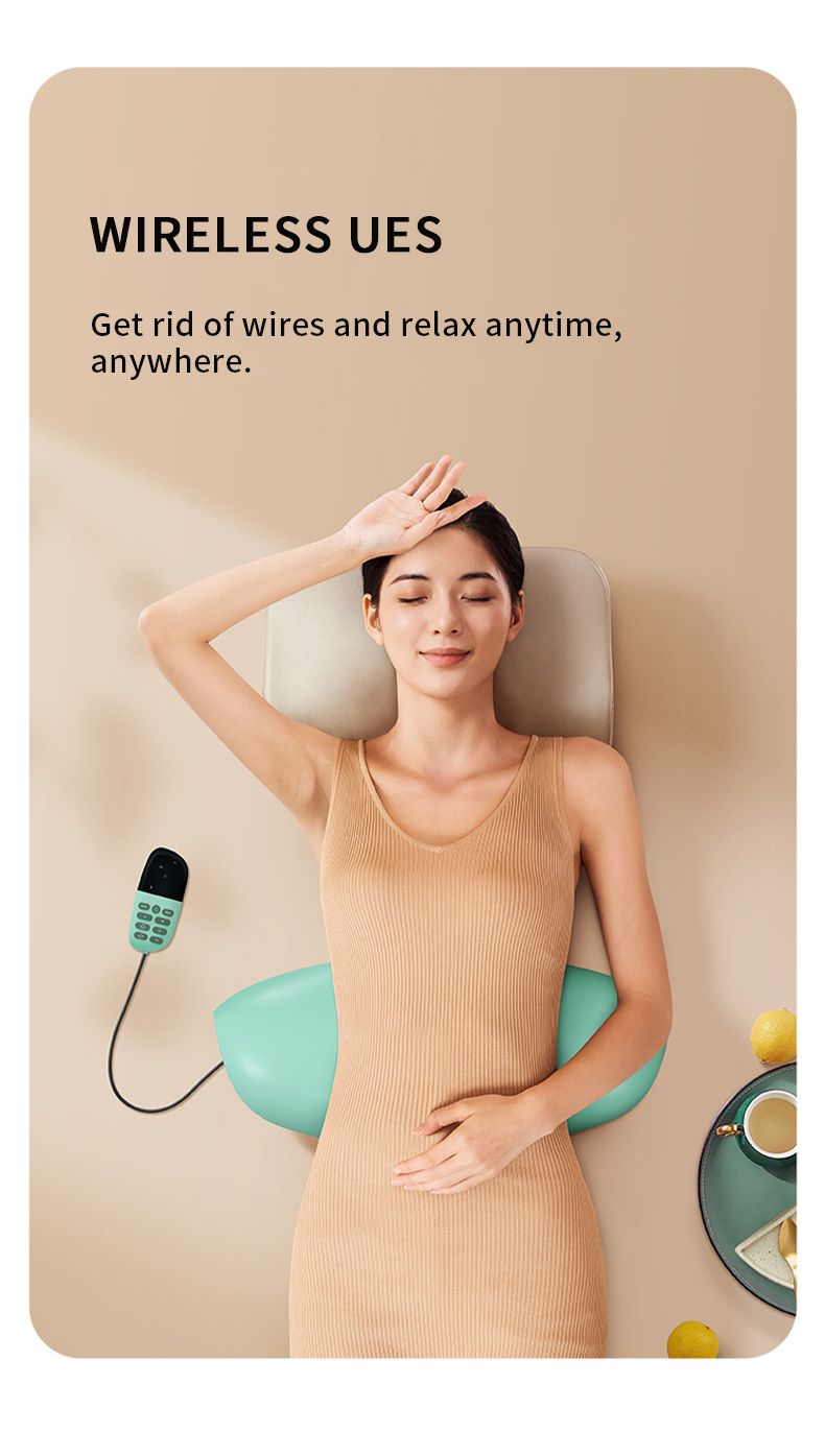 Electric Lumbar Traction Massager with Dynamic Airbag Swing Stretch Vibration Waist Massage Spine Support for Home_voghion.com