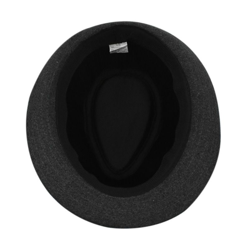 New Woolen Top Hat Men's And Women's Fashion Versatile Jazz Hat British Retro Gentleman's Hat Men's Warm Hat_voghion.com