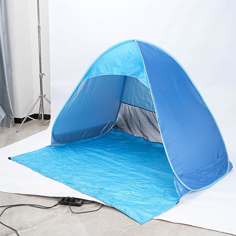 Markisen für den Außenbereich, kleines Strandzelt, automatisch, 2 Sekunden schnell zu öffnen, einfacher Sonnenschutz für den Außenbereich, Freizeitpergola am Meer, Picknick-Camping im Park_voghion.com