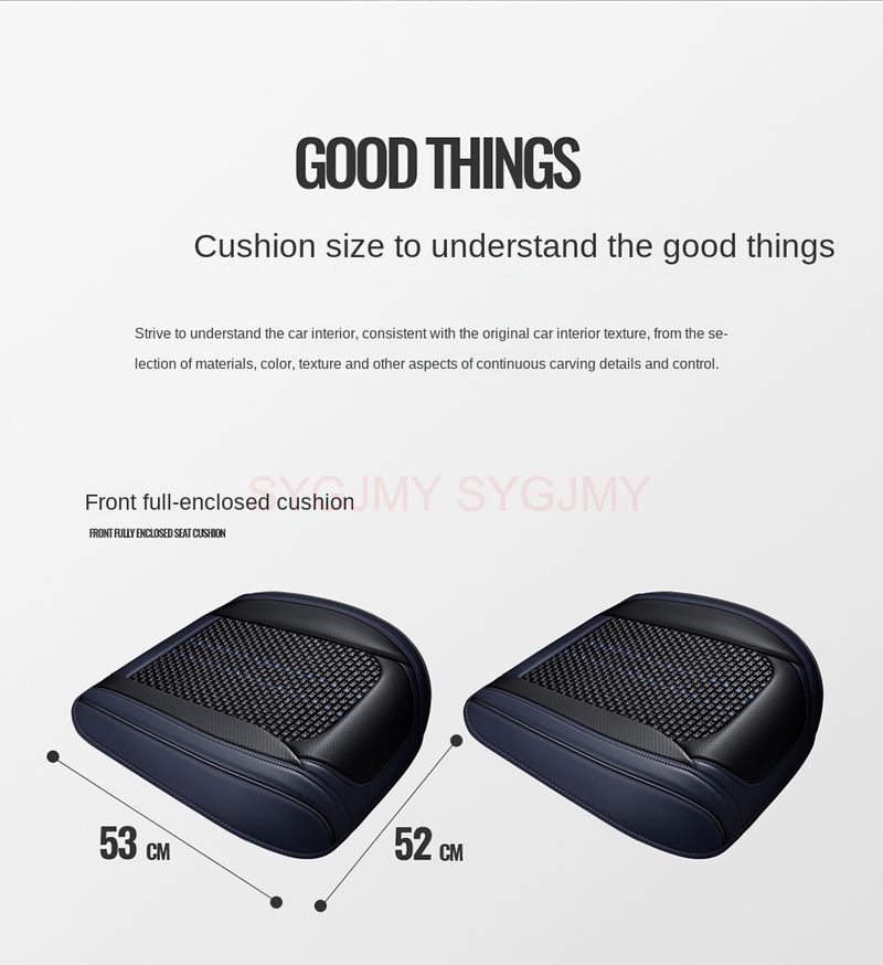 Universal Style Ice Silk Car Seat Cover 3D Cushion For AUDI A3 Sportback A1 A4 A5 A6 A6L A7 A8 A8L Interior Accessories_voghion.com