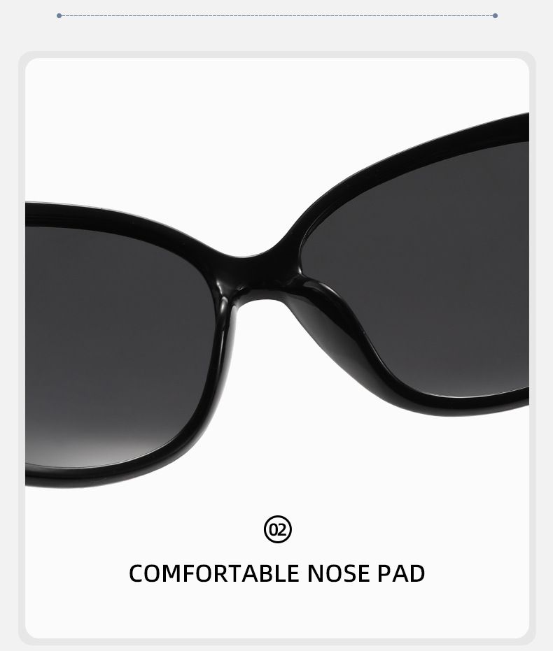 Occhiali da sole polarizzati oversize a forma di occhio di gatto, alla moda, per guida, pesca e attività all'aperto - Protezione UV400, design unisex alla moda_voghion.com