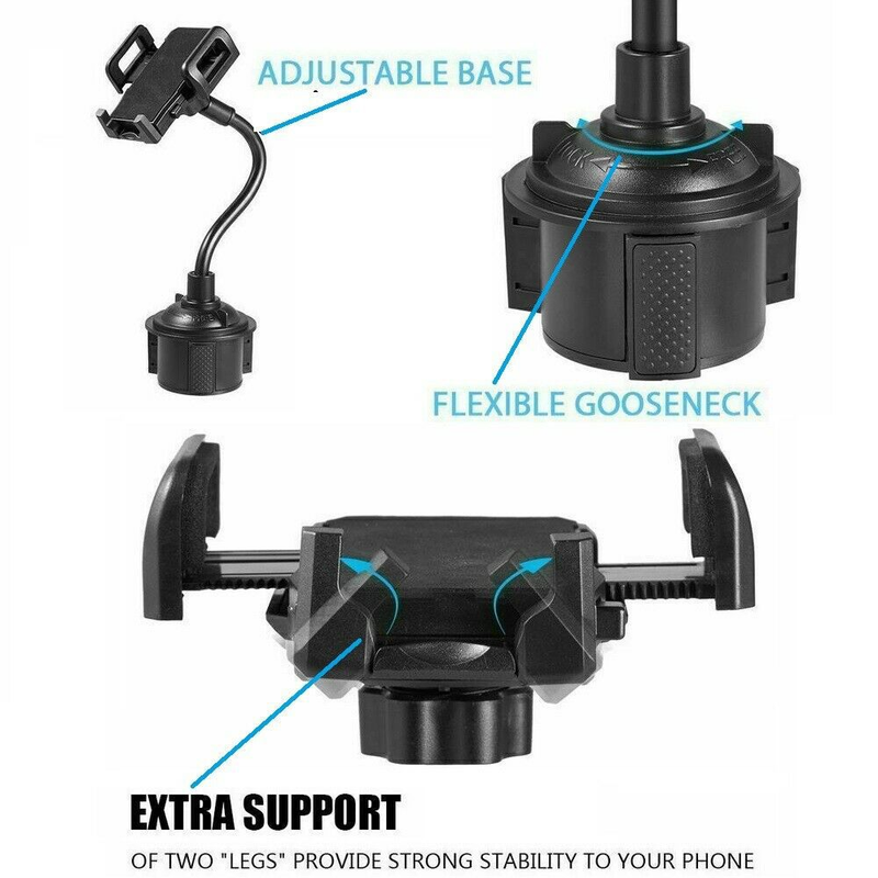 Support de téléphone pour navigateur GPS, tasse de voiture rotative réglable_voghion.com