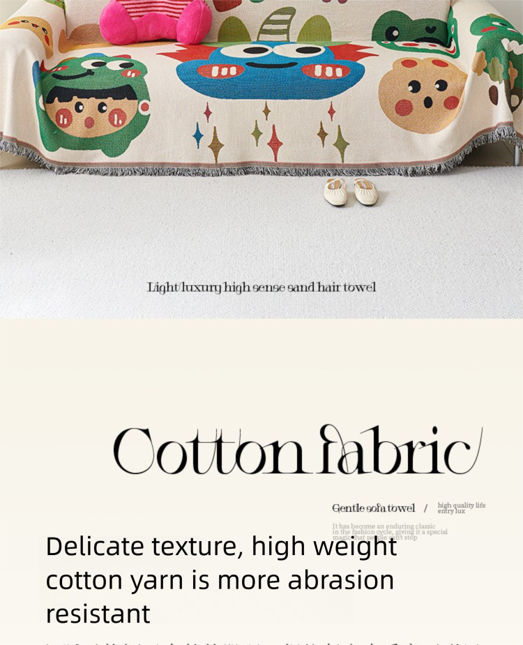 Housse de coussin de canapé monobloc, résistante aux rayures et aux griffures de chat, idéale pour toutes les saisons, automne et hiver_voghion.com