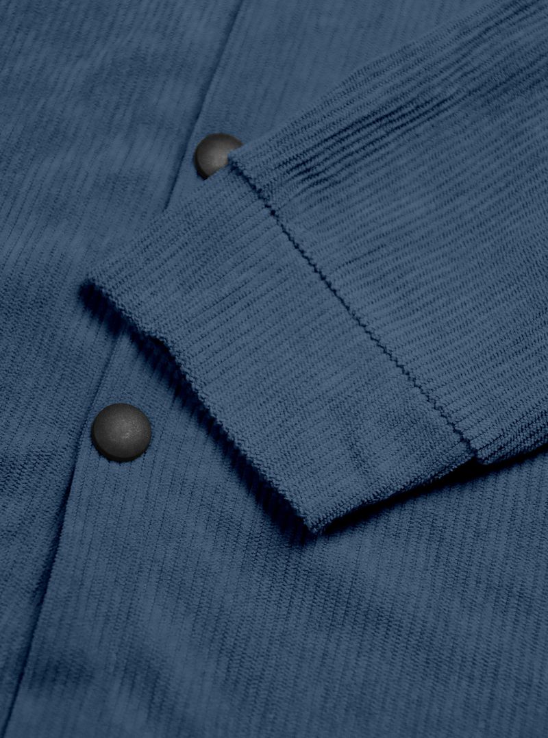 Herren-Cordhemd mit Knopfleiste – Slim Fit im Workwear-Stil, maschinenwaschbar und atmungsaktiv (S–XXXL, einfarbig, Vintage Casual Essential)_voghion.com