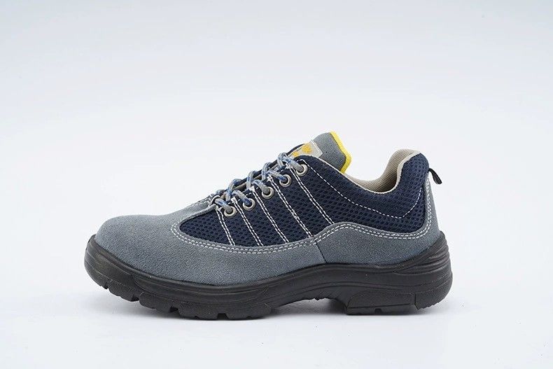 Scarpe protettive di sicurezza per saldatura elettrica leggere estive in pelle bovina traspirante anti-sfondamento e anti-perforazione da uomo_voghion.com