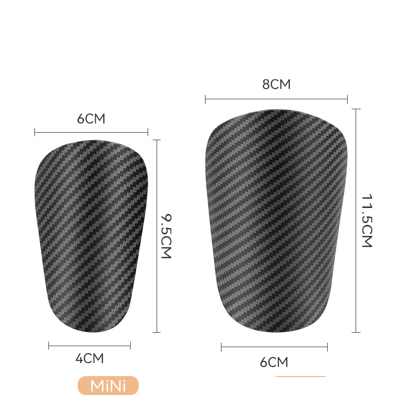 Ultraleicht Carbon Fiber Bein Professionelle Spieler Version Erwachsene Kinder Fußball Schienbeinschoner Einsätze Atmungsaktiv_voghion.com