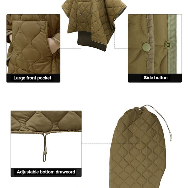 Ultralight Waterproof Bivvy Sack 1 Person Emergency Sleeping Bag Lightweight Packable Heat Insulation For Outdoor Surviv_voghion.com