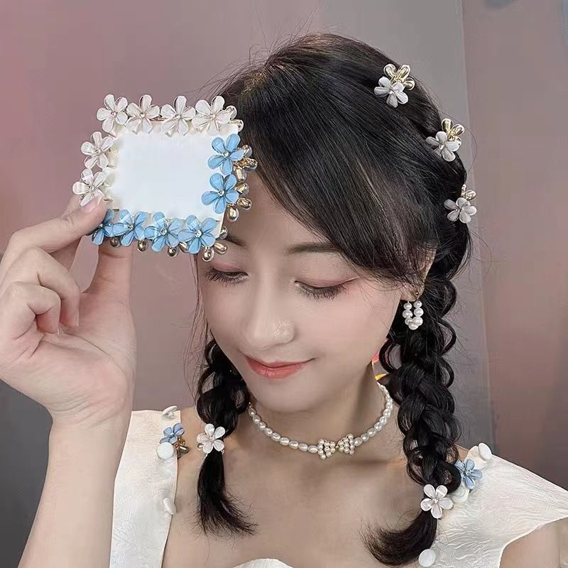 Mini horquilla de verano para mujer, accesorio para el cabello con flequillo roto de tamaño pequeño, ideal para celebridades de Internet (2023)_voghion.com