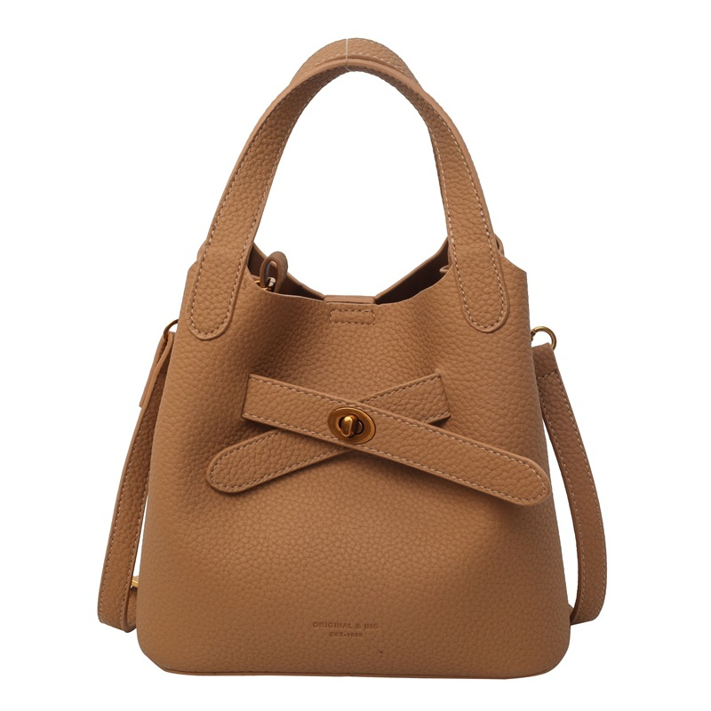 Borsa a secchiello versatile e di alta qualità in stile coreano 2024, nuovo design di nicchia della moda, borsa a tracolla, borsa da donna_voghion.com
