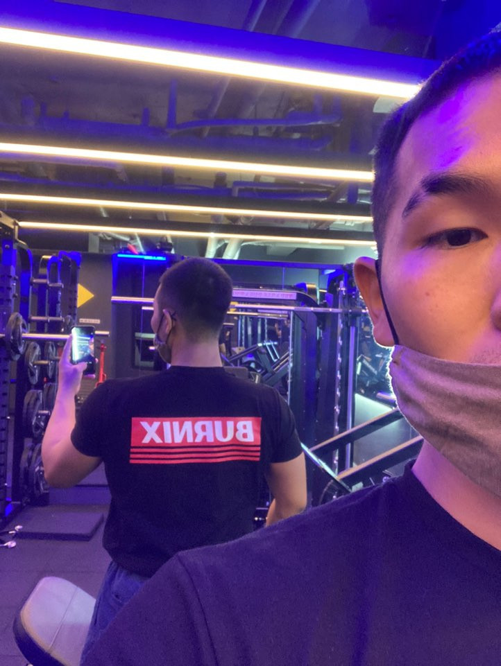 Muscle Spring/Summer New Men's Sports Leisure Gym Training Running Cotton Slim Fit Elastic Korean Short Sleeve T-shirt_voghion.com